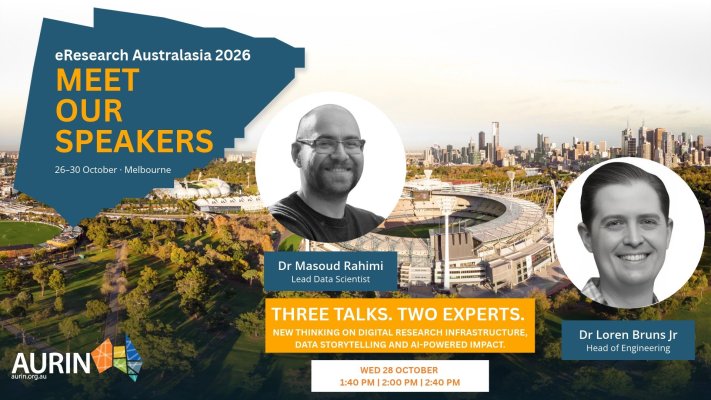 AURIN at eResearch 2026: Connecting research communities and ideas cover